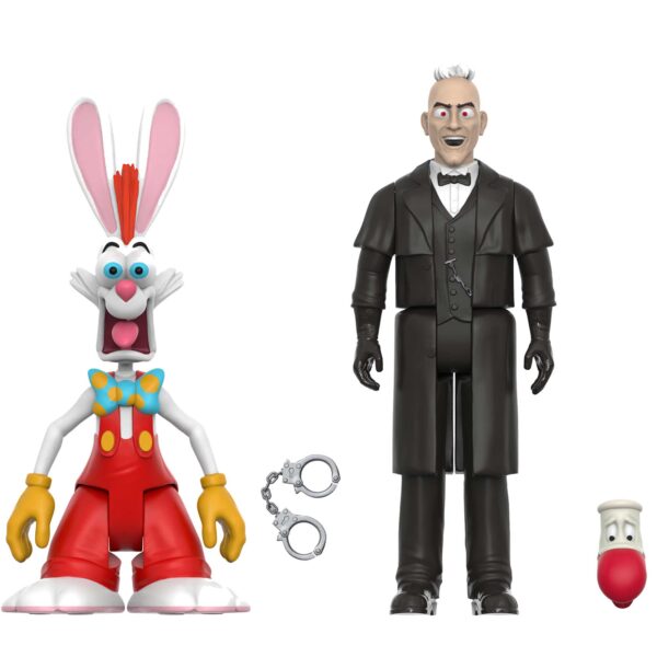 Super7 Who Framed Roger Rabbit ReAction Figures 2023 San Diego Comic-Con Roger Rabbit & Judge Doom 2 Pack Set - Image 7