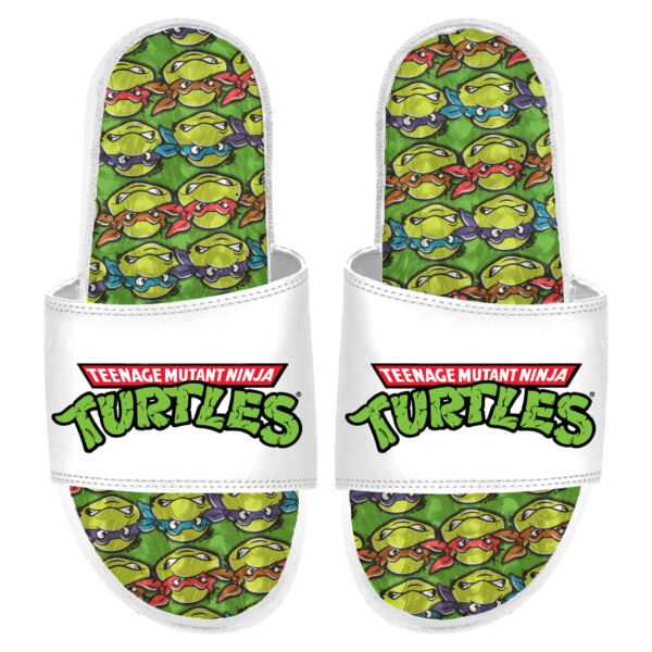 Men's ISlide Teenage Mutant Ninja Turtles Face Pattern Gel Slide Sandals