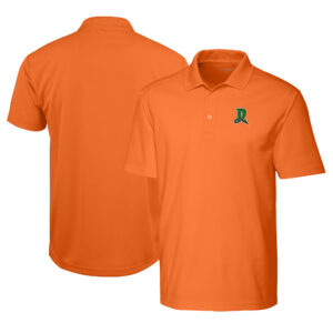 Men's Cutter & Buck  Orange Dayton Dragons  Clique Spin Eco Performance Pique Polo