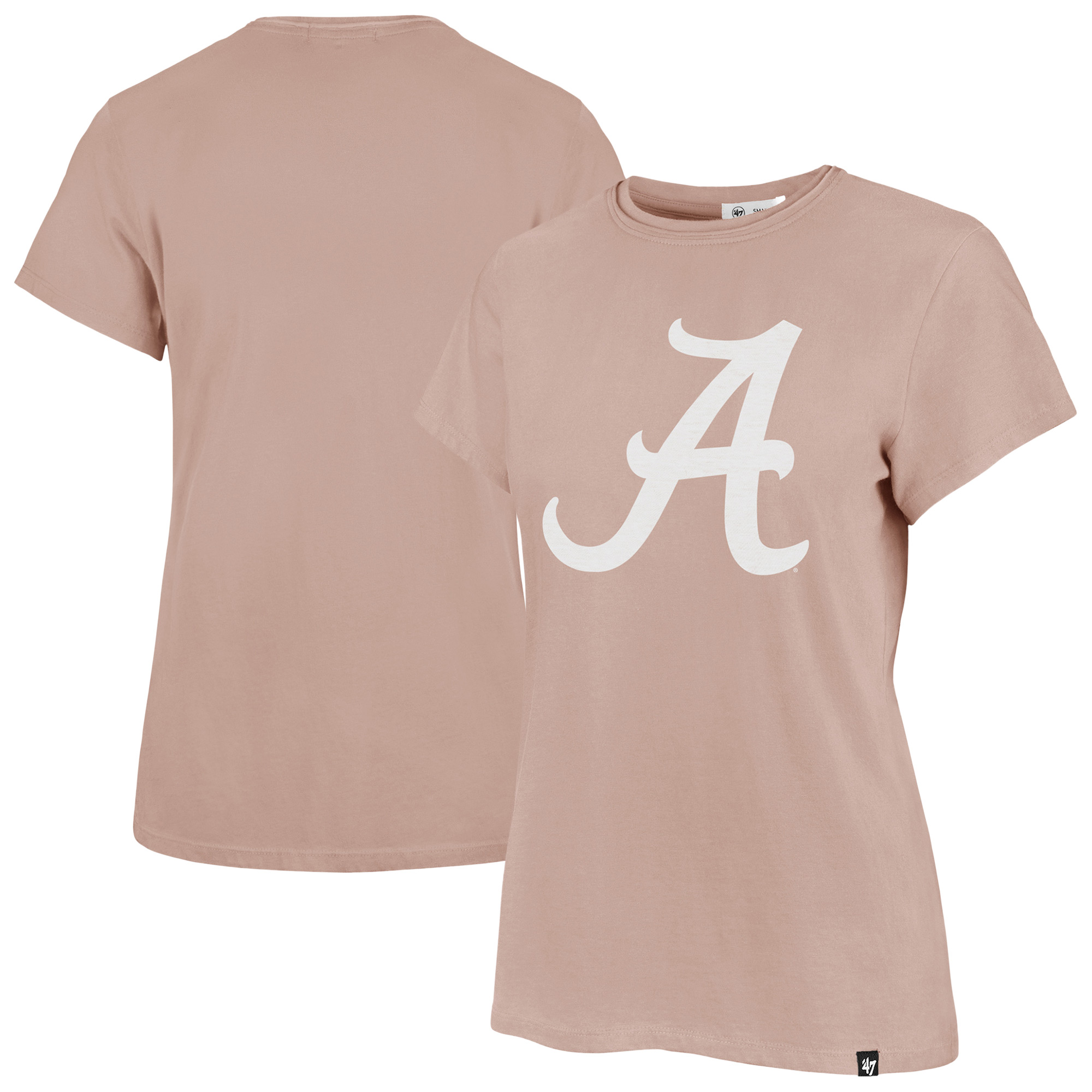 Women's '47 Pink Alabama Crimson Tide Premier Frankie T-Shirt - Image 2