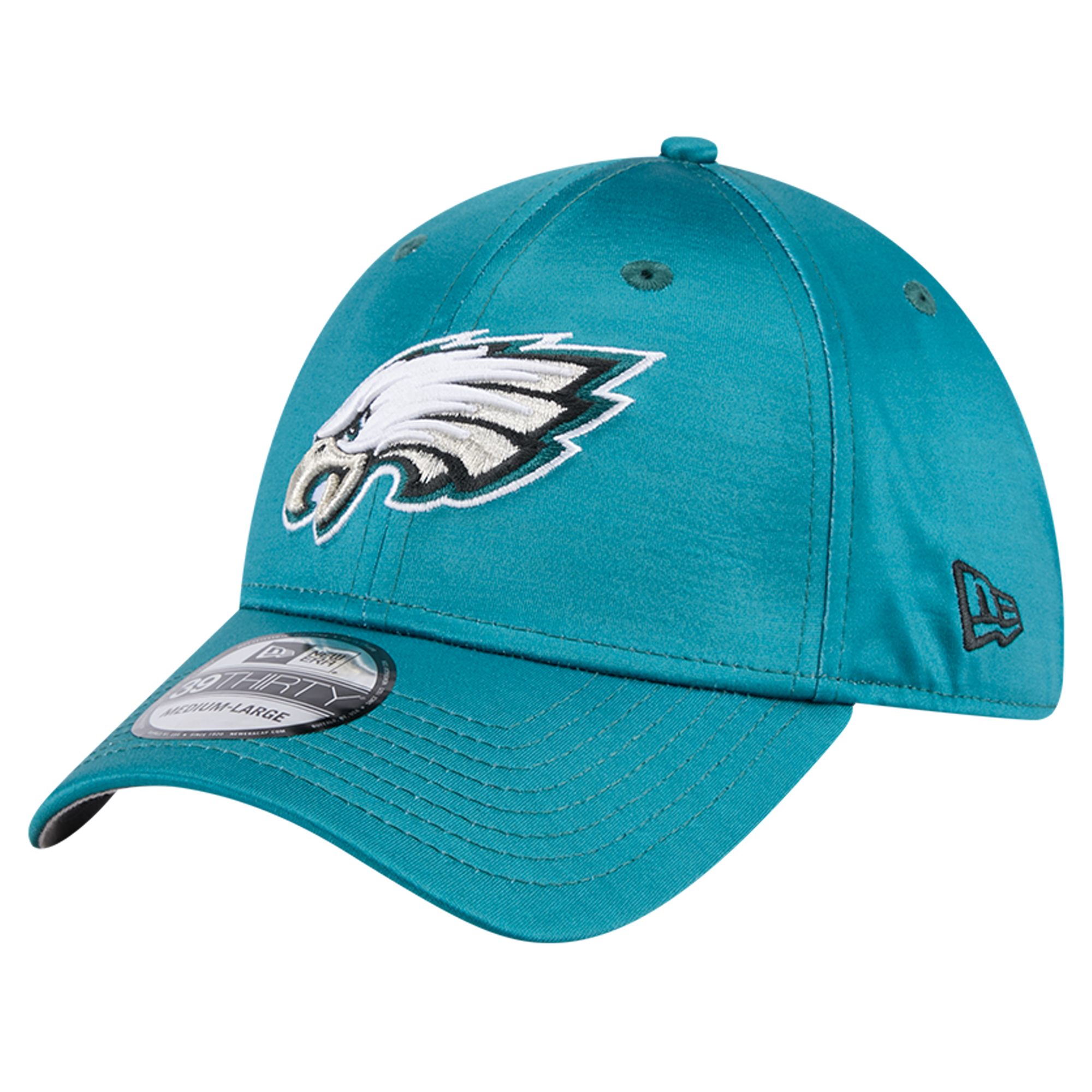 Men's New Era Green Philadelphia Eagles Active Tech 39THIRTY Flex Hat - Image 7