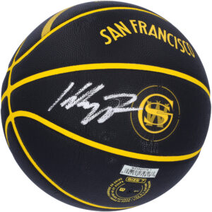 Klay Thompson Golden State Warriors Autographed Wilson 2023-24 City Edition Collector's Basketball