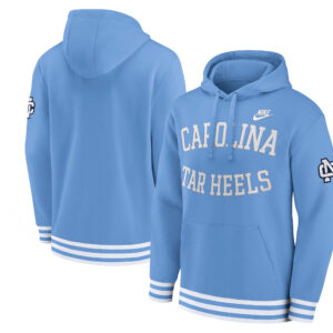 Men's Nike Carolina Blue North Carolina Tar Heels Legacy Retro Pullover Hoodie