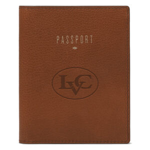 Fossil Brown Lebanon Valley College Travel RFID Passport Case