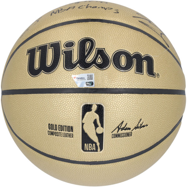 Jamal Murray Denver Nuggets Autographed Wilson Gold Edition Basketball with "Bring It In" and "23 NBA Champs" Inscription - Limited Edition of 10 - Image 6