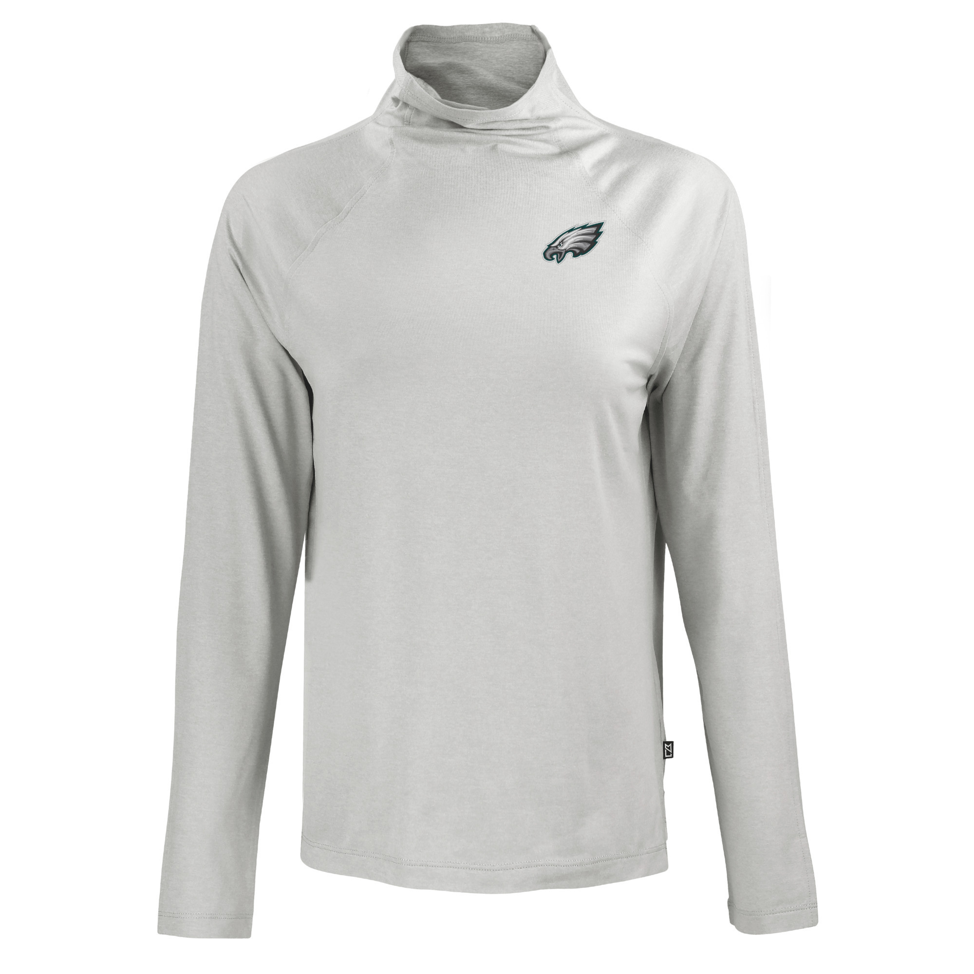 Women's Cutter & Buck Navy Detroit Lions Charter Eco Recycled Full-Zip Jacket - Image 3