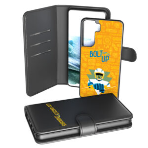 Keyscaper Black Los Angeles Chargers Galaxy Wallet Case