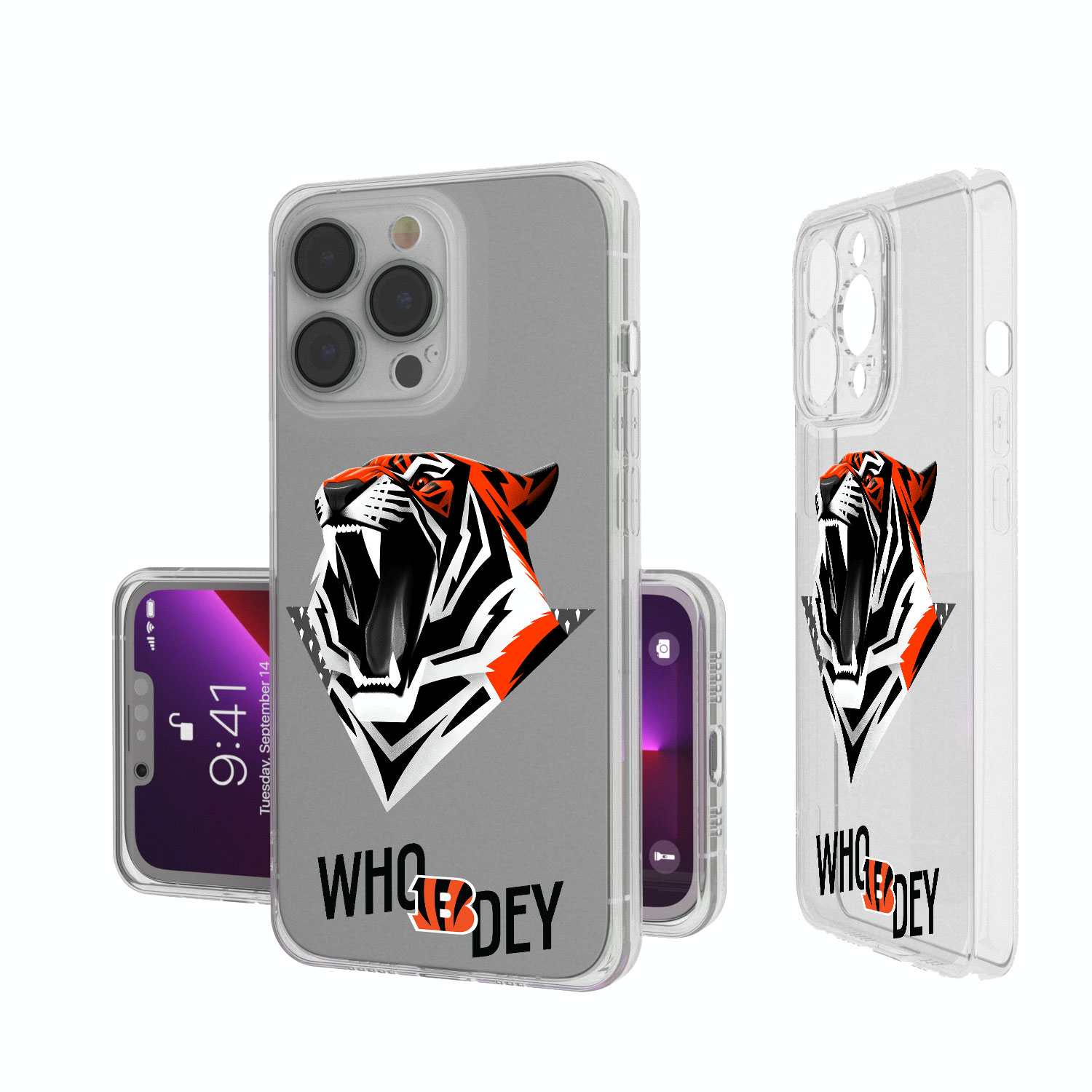 Keyscaper Cincinnati Bengals iPhone Clear Case
