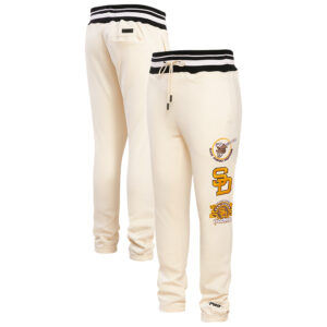 Men's Pro Standard Cream San Diego Padres Retro Classic Fleece Sweatpants