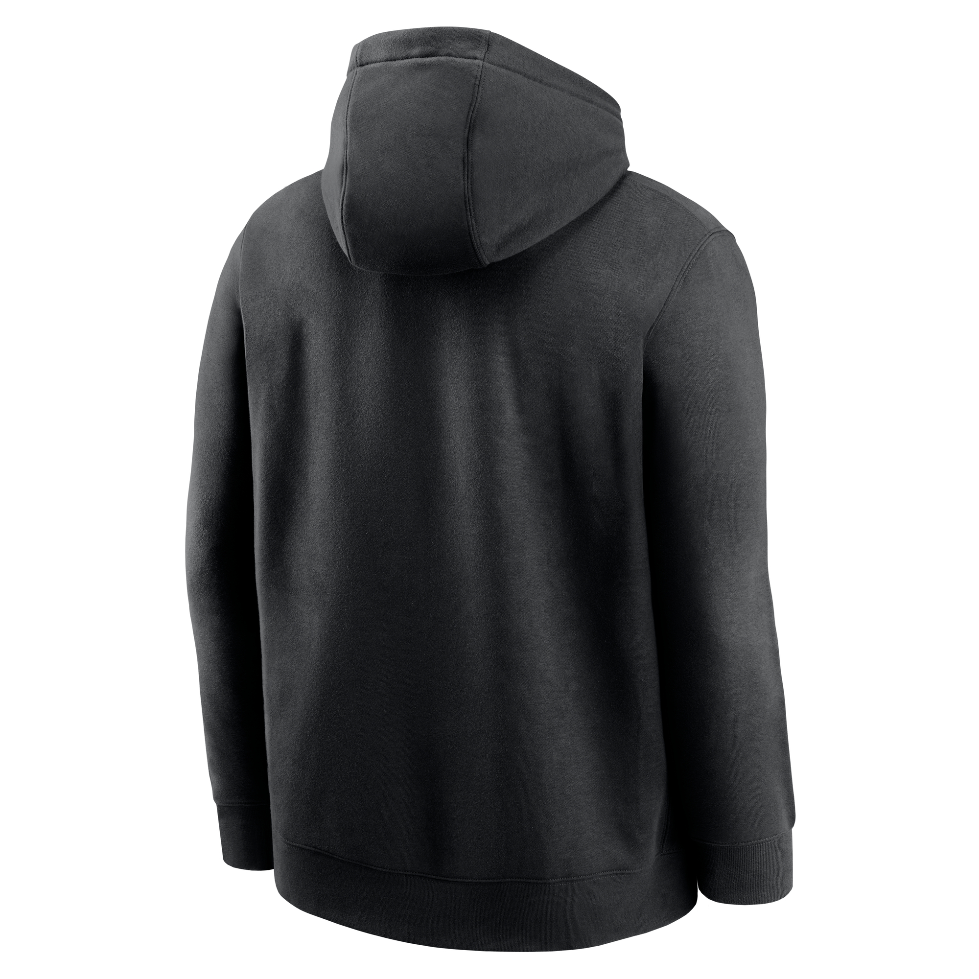 Men's Nike Black Penn State Nittany Lions Throwback Club Fleece Pullover Hoodie - Image 4