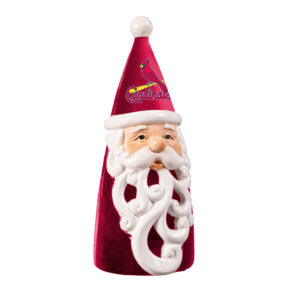 St. Louis Cardinals 8" LED Santa Statue