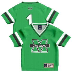 Infant GameDay Greats #1 Kelly Green Marshall Thundering Herd Collegiate Football Fashion Jersey