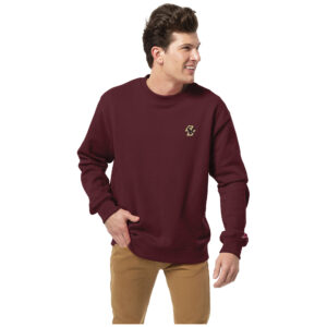 Men's League Collegiate Wear  Maroon Boston College Eagles Essentials 2.0 Pullover Crewneck