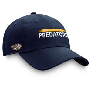 Men's Fanatics Navy Nashville Predators Authentic Pro Rink Adjustable Hat