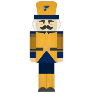 St. Louis Blues 31'' Nutcracker Leaner