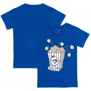 Youth Tiny Turnip Royal Toronto Blue Jays Popcorn T-Shirt