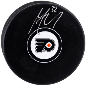 Mark Streit Philadelphia Flyers Autographed Hockey Puck