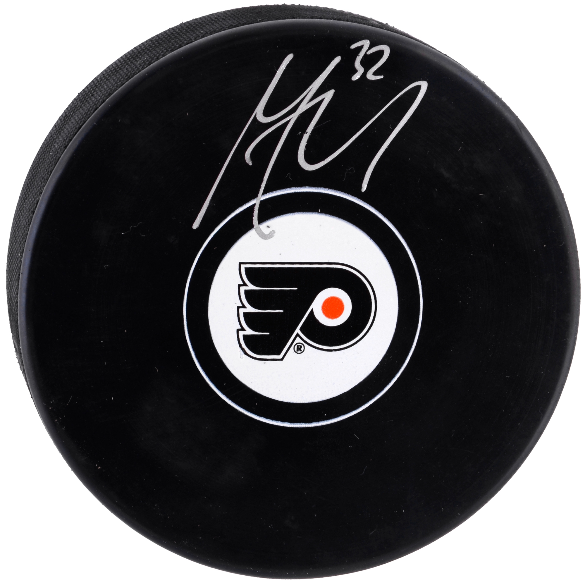 Mark Streit Philadelphia Flyers Autographed Hockey Puck