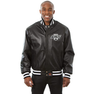 Men's JH Design Black Los Angeles Kings Alternate Logo Jacket