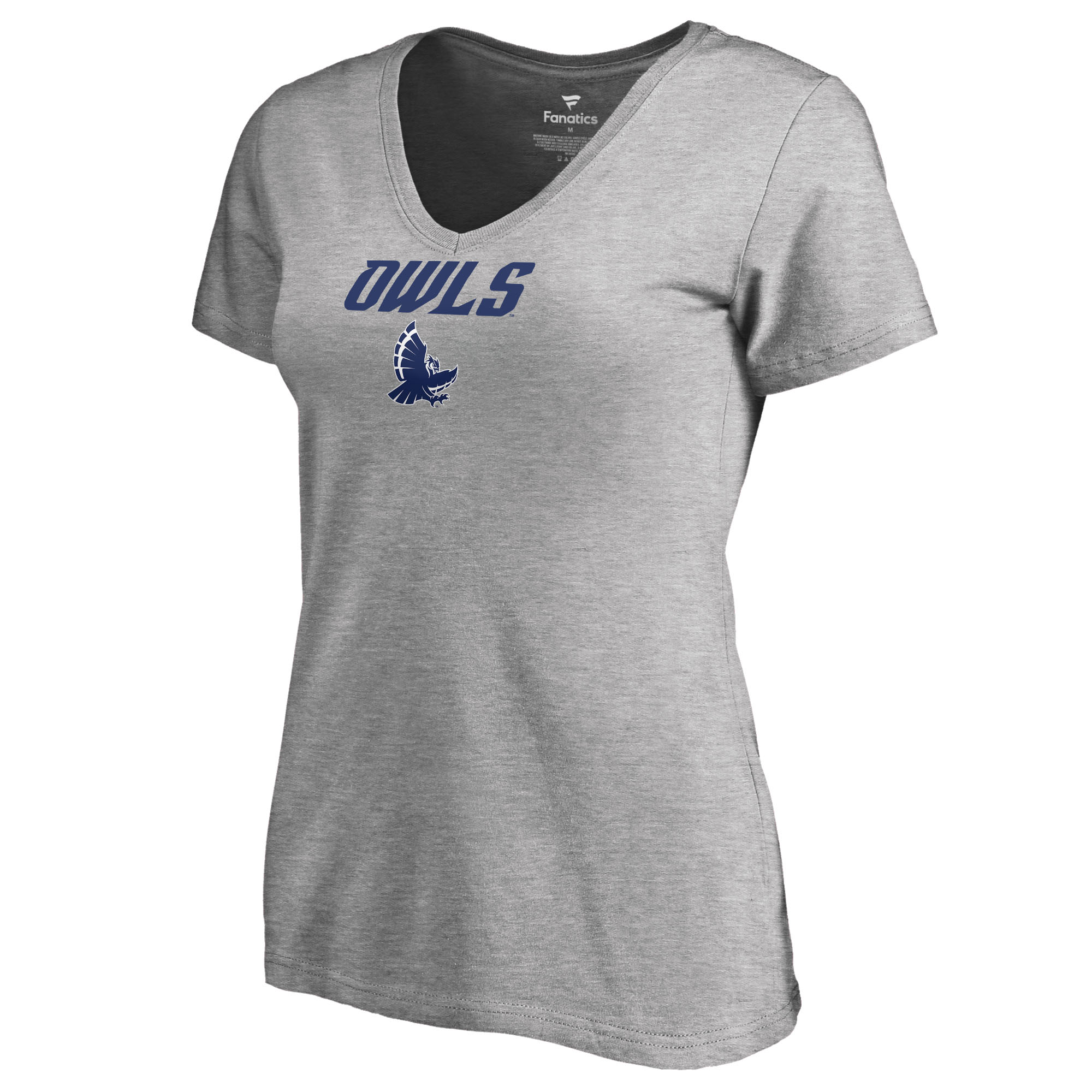 Women's Ash Rice Owls Proud Mascot T-Shirt