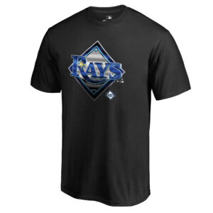 Men's Black Tampa Bay Rays Midnight Mascot T-Shirt