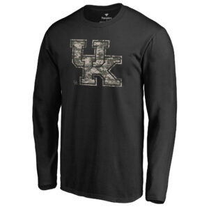 Men's Black Kentucky Wildcats Cloak Long Sleeve T-Shirt