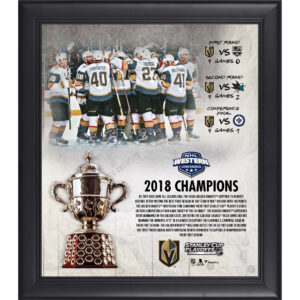 Vegas Golden Knights Framed 15" x 17" 2018 Western Conference Champions Collage