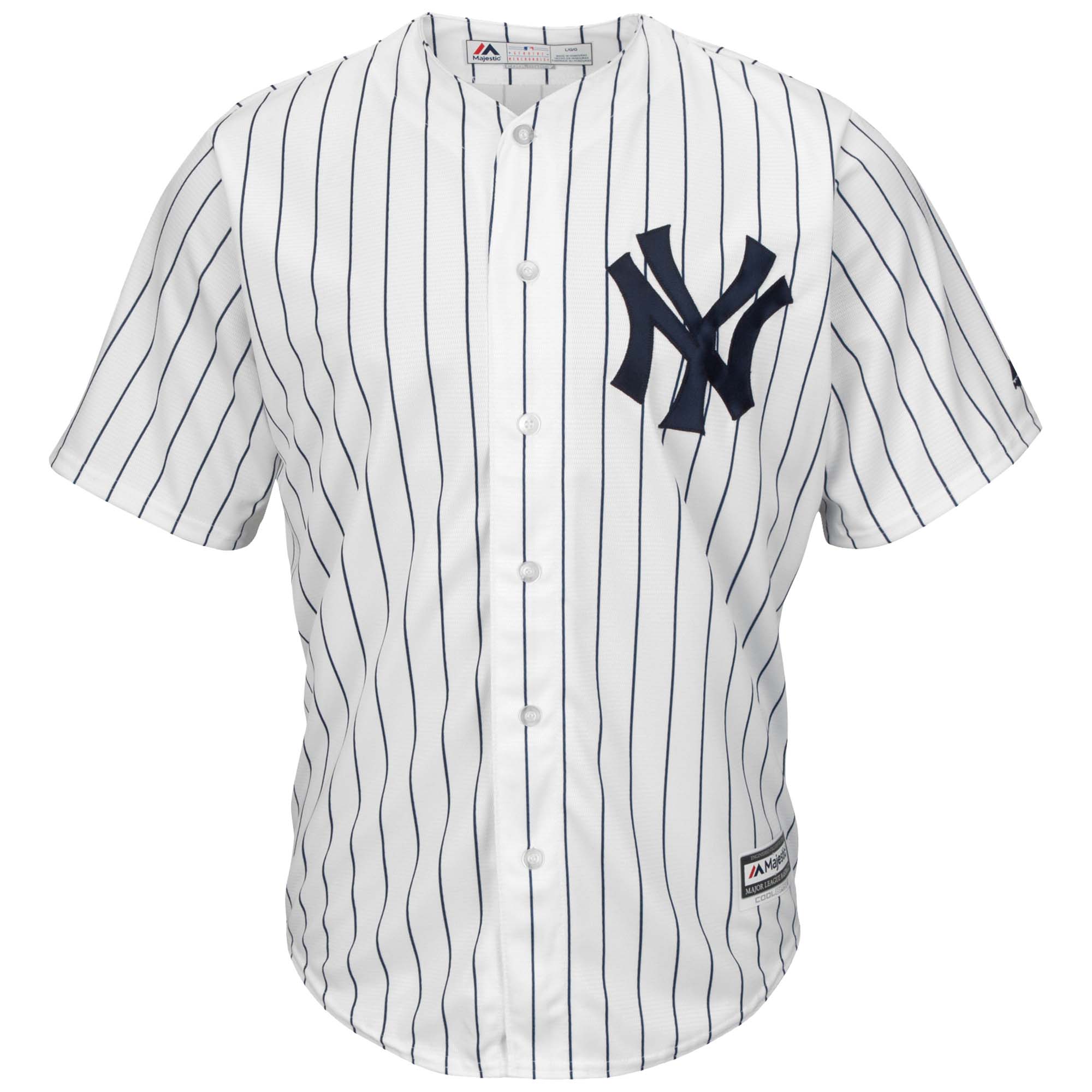 Men's Gerrit Cole White/Navy New York Yankees Big & Tall Replica Player Jersey - Image 3