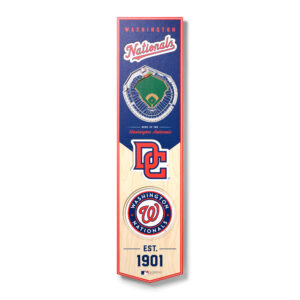 Washington Nationals 8'' x 32'' 3D StadiumView Banner
