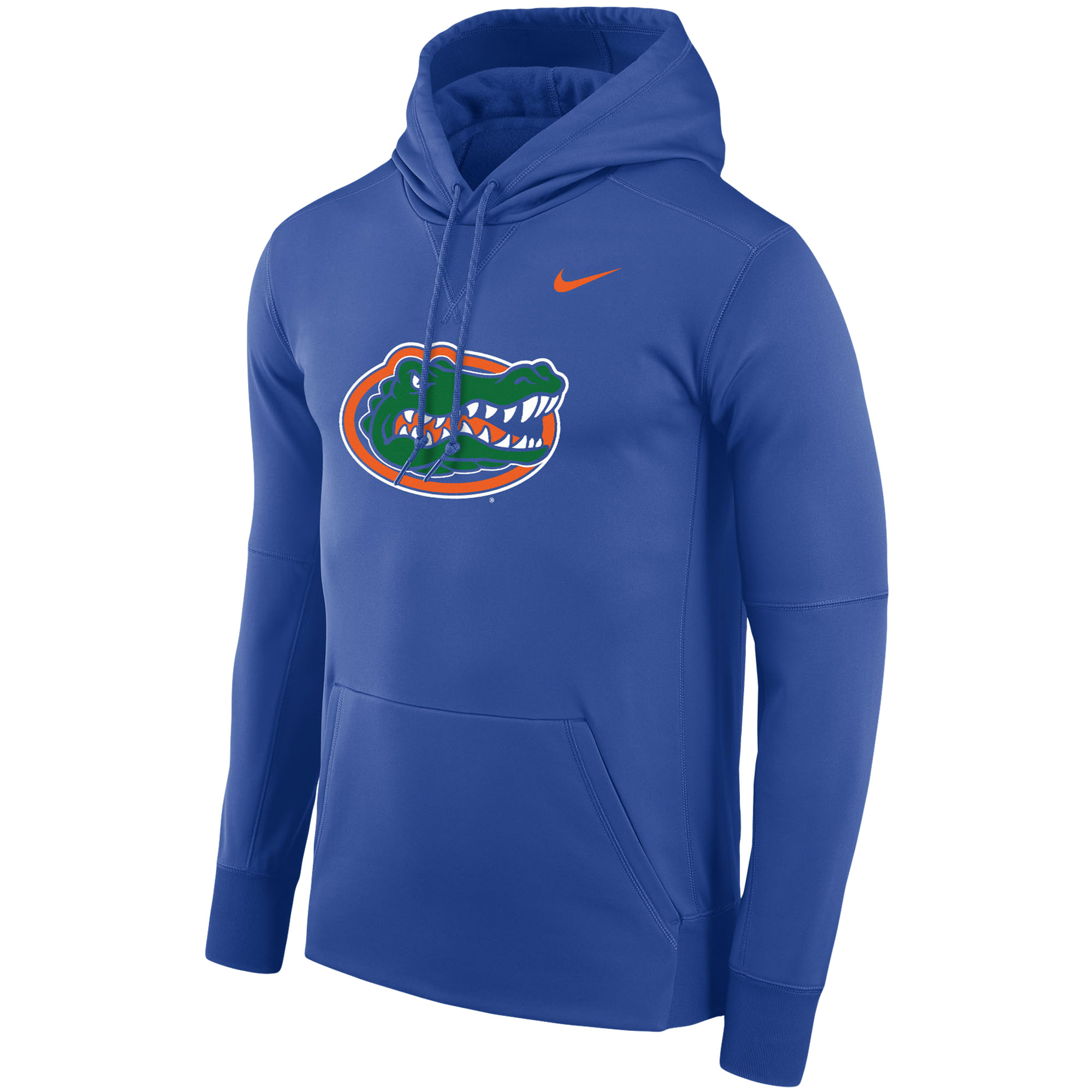 Men's Nike Royal Florida Gators Performance Pullover Hoodie - Image 6