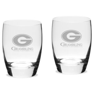 Grambling Tigers 2-Piece 15.75oz. Luigi Bormioli Michelangelo Water Glasses Set