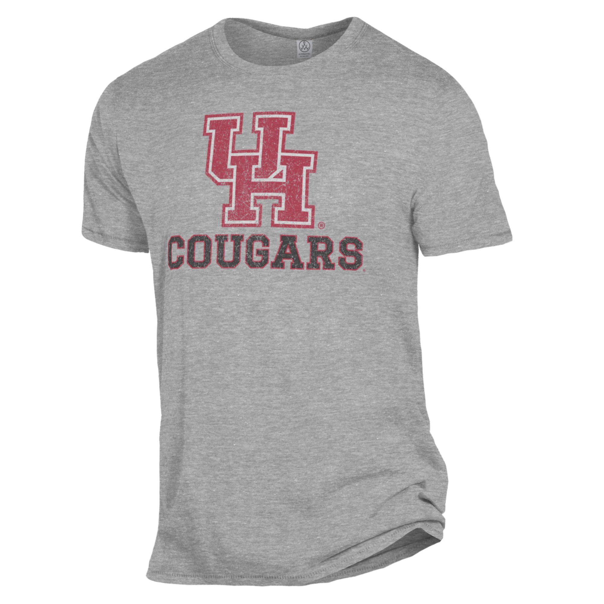 Men's Heathered Gray Houston Cougars The Keeper T-Shirt - Image 6