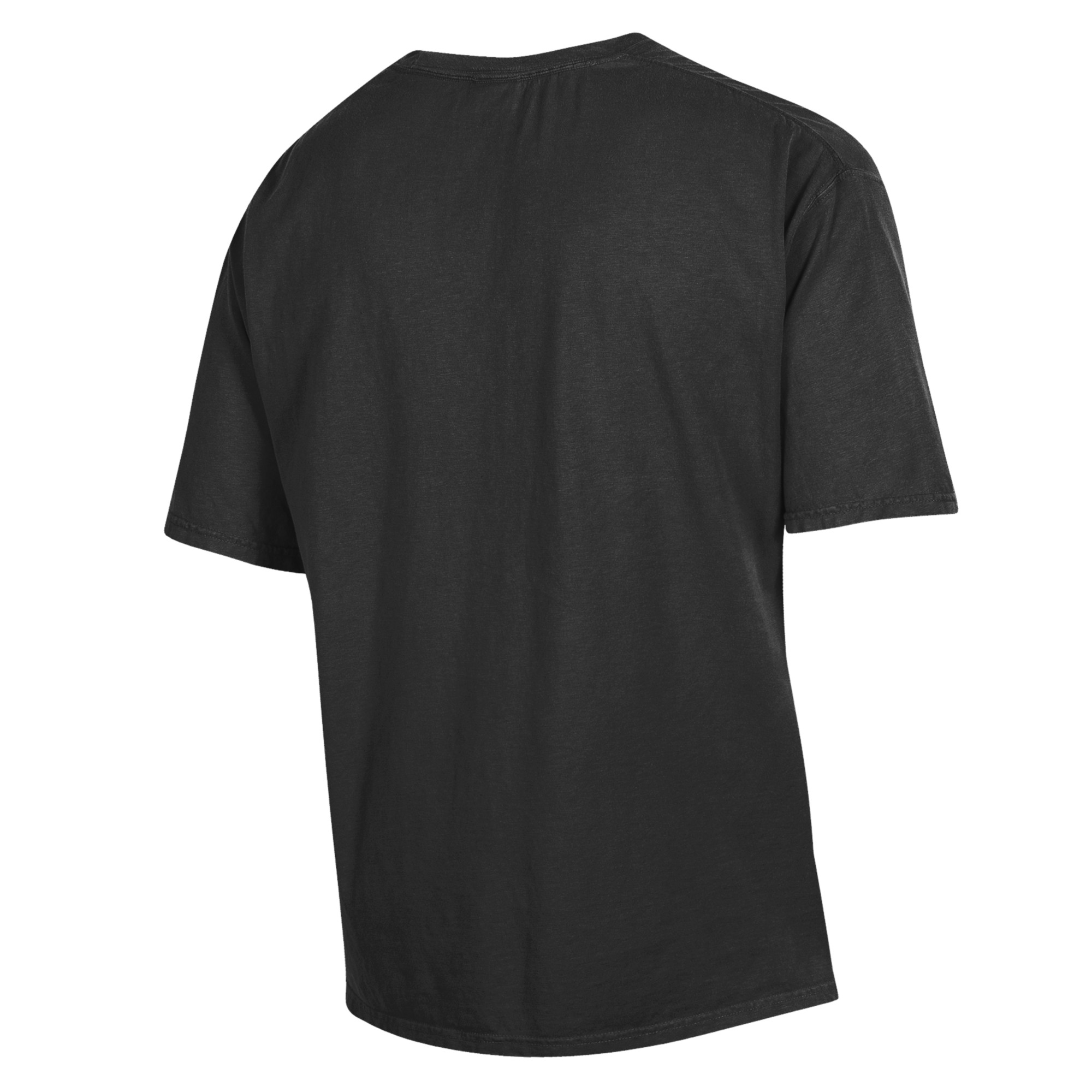 Men's ComfortWash Black Wake Forest Demon Deacons Arch Logo Garment Dyed T-Shirt - Image 7