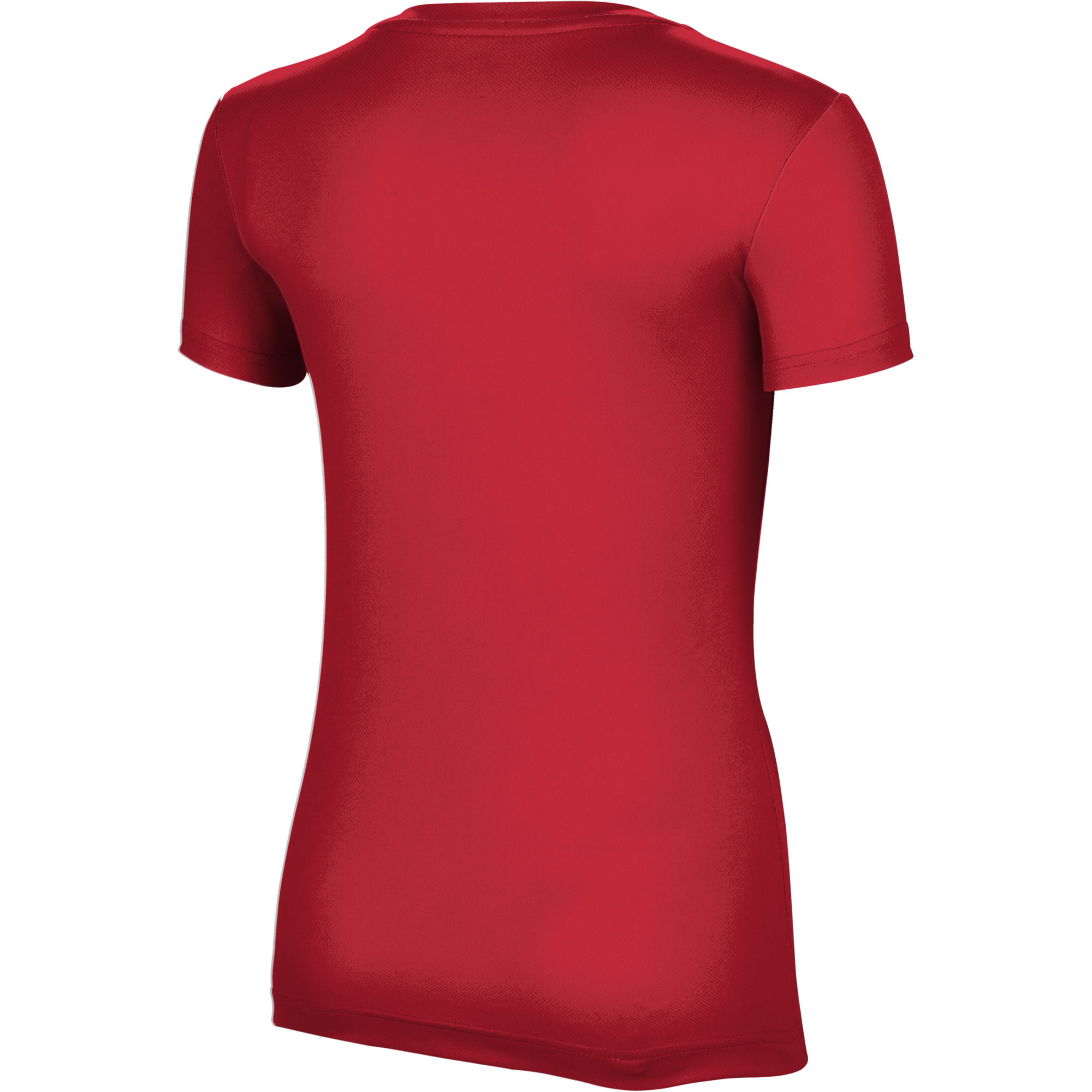 Women's Red Roberts Wesleyan Redhawks Golf T-Shirt - Image 7