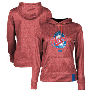 Women's Scarlet Florida Southern Moccasins Mom Pullover Hoodie
