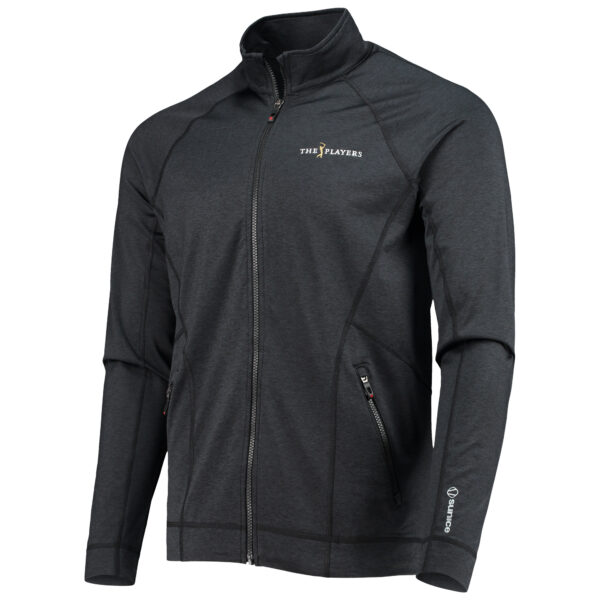 Men's Sunice Black THE PLAYERS Finn Raglan Full-Zip Jacket - Image 6
