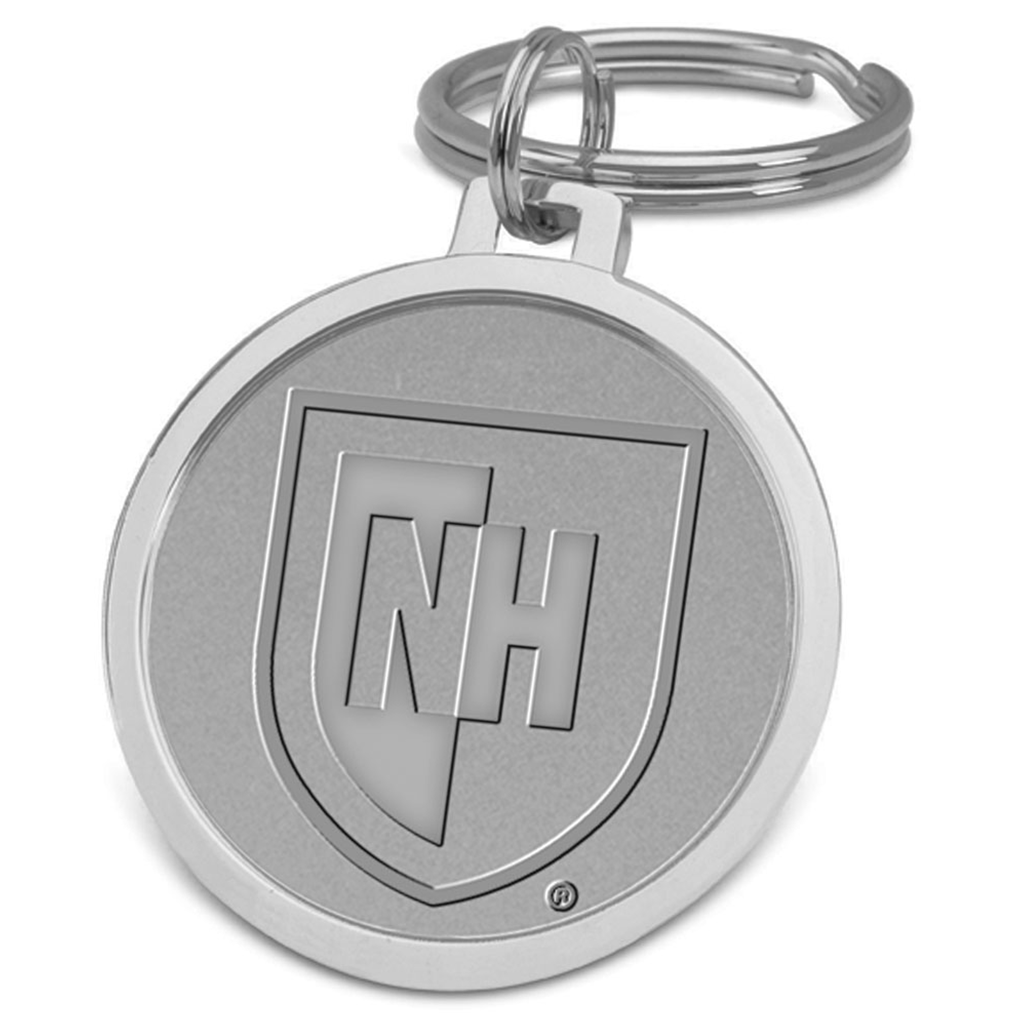 Silver New Hampshire Wildcats Team Logo Split-Wire Key Ring