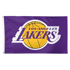 WinCraft Los Angeles Lakers 3' x 5' Single-Sided Deluxe Primary Team Flag
