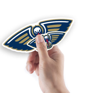 Fathead New Orleans Pelicans 5-Piece Mini Alumigraphic Outdoor Decal Set