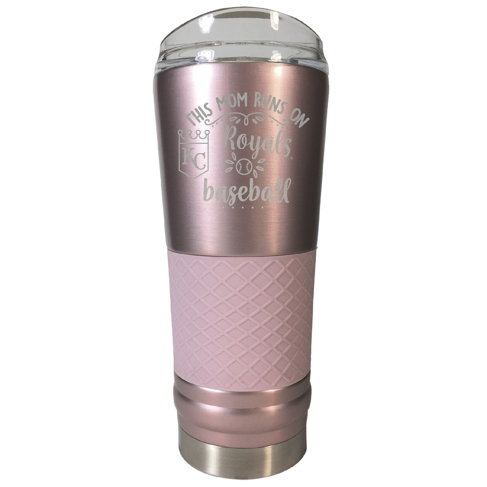 Kansas City Royals 24oz. This Mom Rose Gold Draft Tumbler