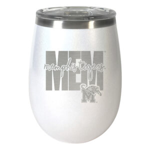 Memphis Tigers 10oz. Opal Wine Tumbler