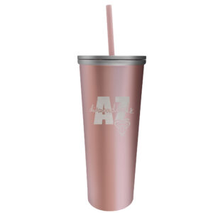 Arizona Diamondbacks 18oz. Skinny Rose Gold Tumbler