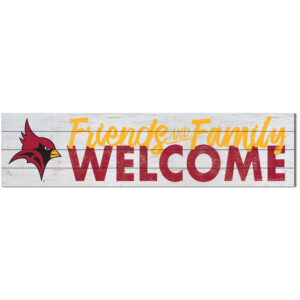 St. John Fisher Cardinals 10'' x 40'' Friends & Family Welcome Sign