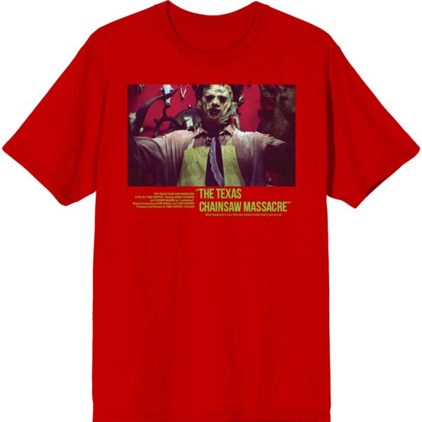 Unisex Red Texas Chainsaw Massacre  T-Shirt