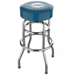 Imperial  Miami Dolphins Team Chrome Bar Stool