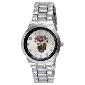 Women's Silver Montana Grizzlies Integris Stainless Steel Watch