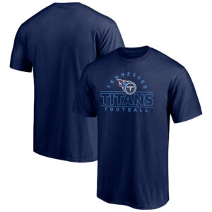 Men's Navy Tennessee Titans Dual Threat T-Shirt