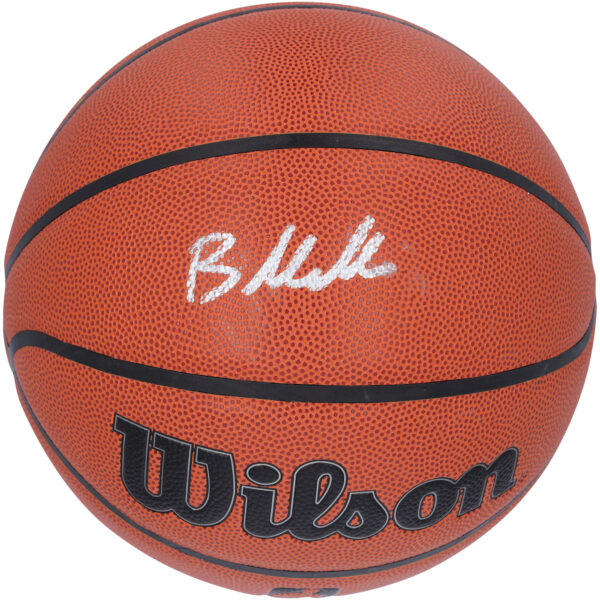 Brandon Miller Charlotte Hornets Autographed Wilson 2023 NBA Draft Authentic Series Indoor/Outdoor Basketball - Image 5