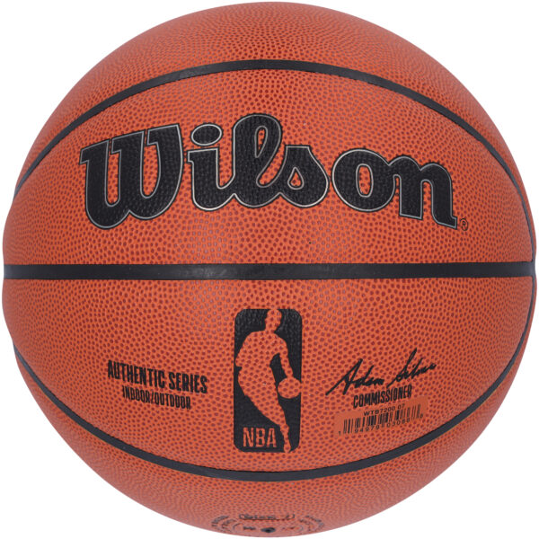 Brandon Miller Charlotte Hornets Autographed Wilson 2023 NBA Draft Authentic Series Indoor/Outdoor Basketball - Image 7