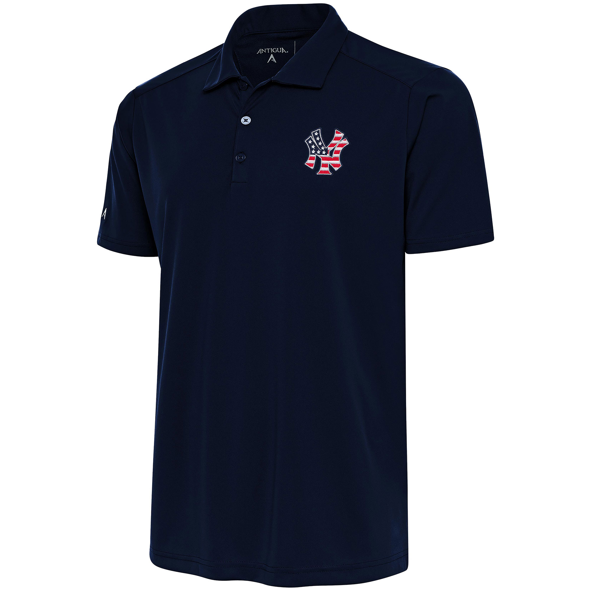 Men's Antigua Navy New York Yankees Patriotic Tribute Polo